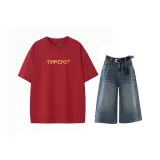 Бургундский + Ностальгический синий