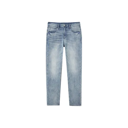 JACK JONES E40 Light Denim Blue Men's Jeans JACK JONES E40 Светлый Деним Синий Мужские Джинсы