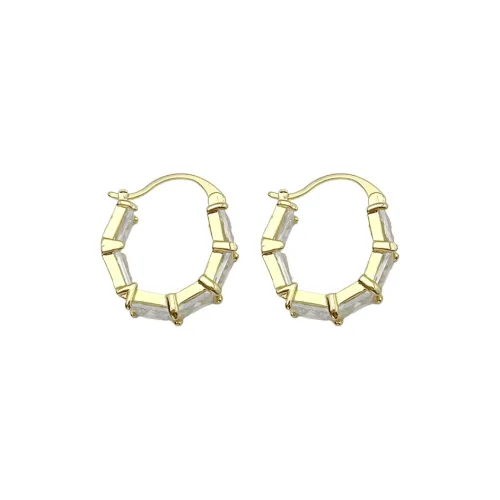 SHUANGSHENGLIAN Copper Серьги Женские