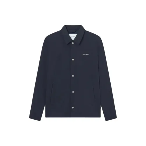 LES DEUX Морской синий Мужские куртки