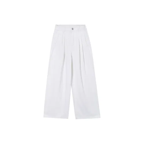 Снупи Белые Женские Джинсы