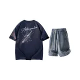 Темно-синий + Ностальгический синий