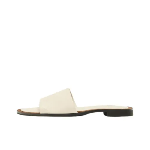 ZARA Слипоны Белый Женские