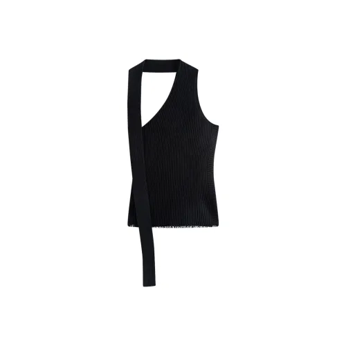 AYILIAN Черные Женские Майки