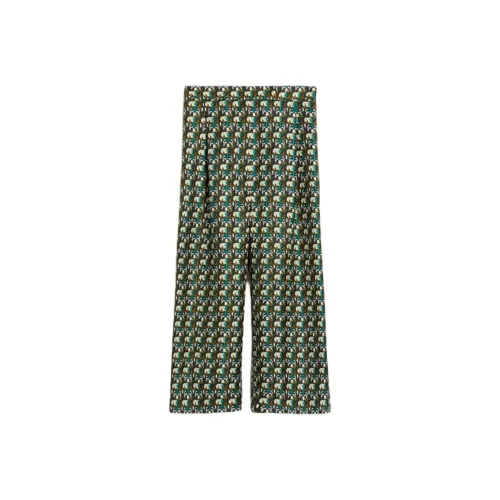 MaxMara Зеленые Женские Повседневные Брюки