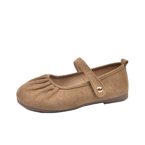 Wuji Плоская подошва Туфли Мэри Джейн Женские