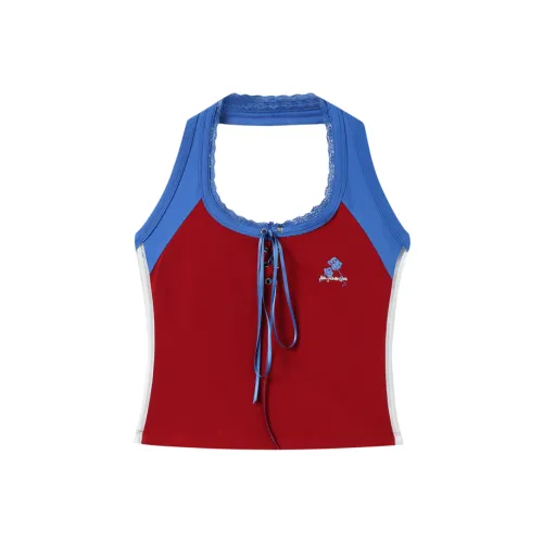 AJPG Красный и Синий Женские Майки