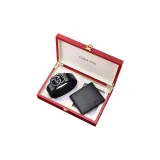 Металлический + Крокодиловый узор Тело + Короткий Кошелек