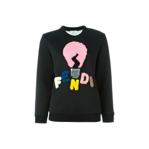FENDI Черные Женские Свитшоты