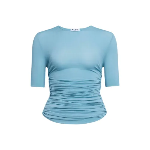 Alaia Стандартная T-рубашка Женская Синяя