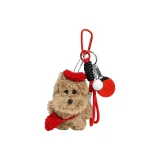 Вест-хайленд-терьер + Плетеная сумка + Ракетка для пинг-понга + Веревки