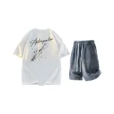 Белый + Ностальгический синий