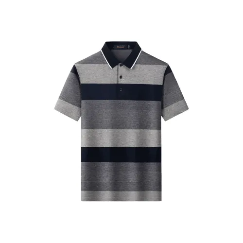 LOZ Серый Мужская Рубашка Поло