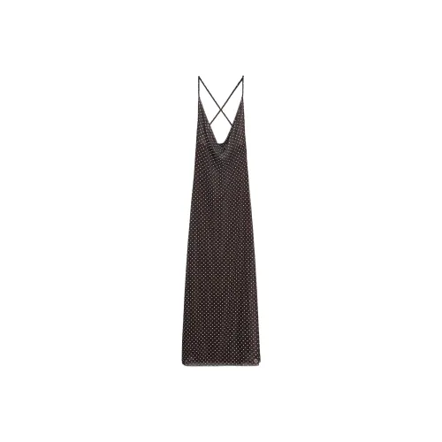ZARA Коричневый/Телесный Женские Слиплатья