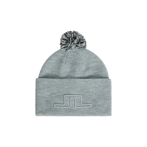 J.Lindeberg Акрил Трикотажная ткань Шапки-бини Женские Серый