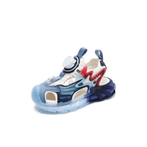 Binary Anti KICK And Дышащий Низкий Топ Детские Сандалии Джинсовый Синий Детский