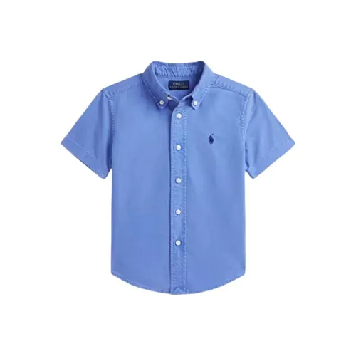 Polo Ralph Lauren Повседневная рубашка SS25 синяя детская