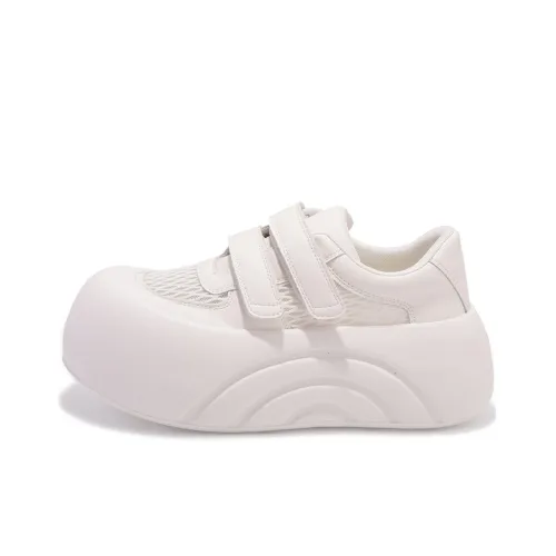 SNXR Низкий топ Скейтборд Кроссовки Женские Бежевые