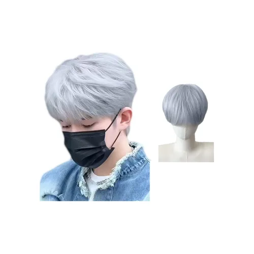 FYOSEE Мужской дифференциальный набор париков с трещиной в крышке модный тренд 21 см