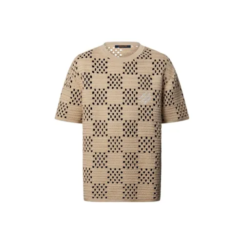 LOUIS VUITTON FW25 T Рубашка Мужская Светло-Коричневая