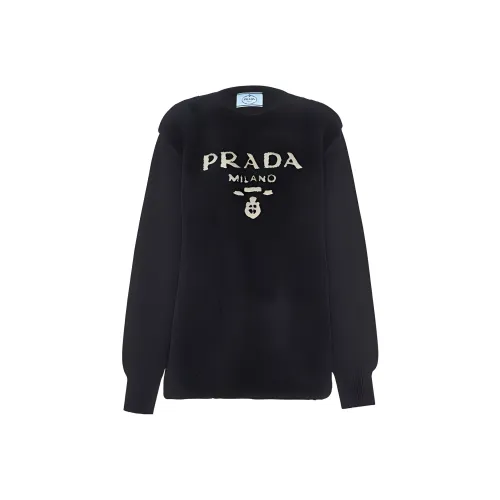 PRADA Черный Женские Кашемировые Свитеры