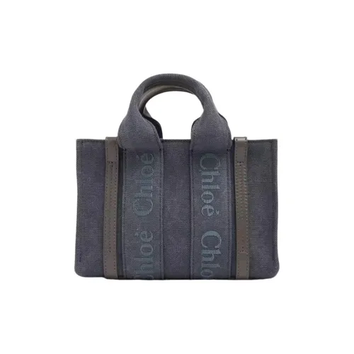 Chloe Linen Canvas Bag Women's Denim