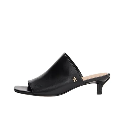 Tommy Hilfiger TH Monogram Слипоны Женские Черные