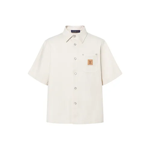 LOUIS VUITTON SS25 Рубашка Мужская Бежевая