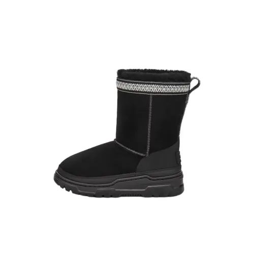UGG TrailGazer Slip-Resistant Abrasion-Resistant Детские ботинки Детский Черный
