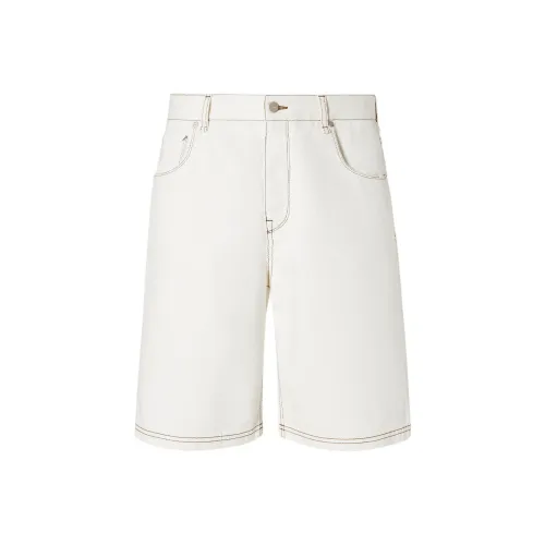 FENDI SS25 Джинсовые шорты Мужской Белый