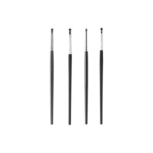 MAQINA Little Конский волос Черный Глаза Makeup Brush Набор Мягкий и Дружественный к коже 4 шт Набор Щеток