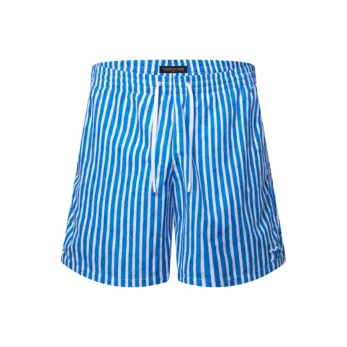 LOUIS VUITTON SS25 Пляжные шорты Мужские Синие
