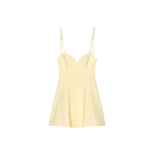 ZARA Trf Светло-желтый Женские Слиплатья