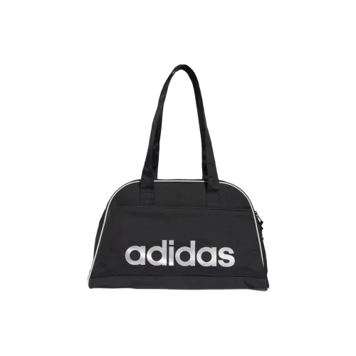 Adidas Полиэстер Сумка Унисекс Черный Серебряный Металлик