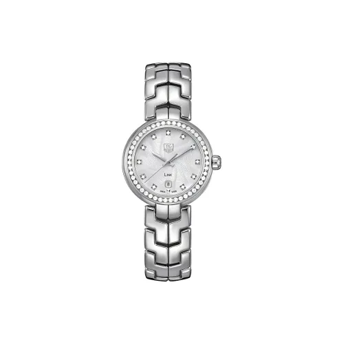 TAG Heuer Кварцевый механизм Женские часы 29 мм Серебристый циферблат Корпус из нержавеющей стали