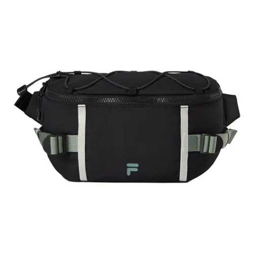 FILA FUSION Ткань Бананка Экстра Маленький Унисекс Обсидиановый Черный