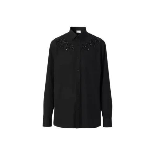 Burberry Evening Wear SS23 Рубашка Мужская Черная