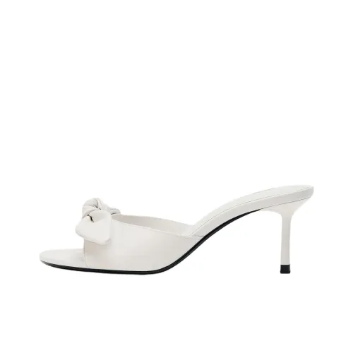 ZARA Слипоны Белые Женские