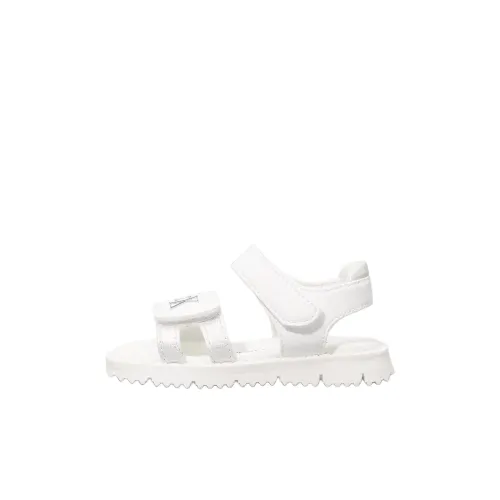 Calvin Klein Низкий Топ Детские Сандалии Белые Детские