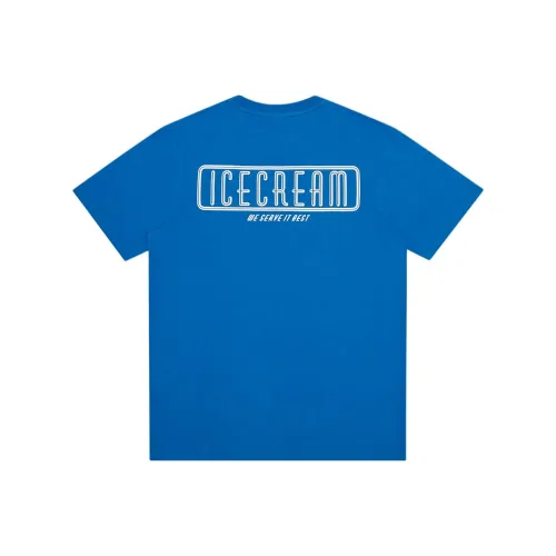 Мороженое Синий Унисекс Футболка