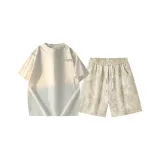 Набор (Абрикосовый топ + Хаки низ)