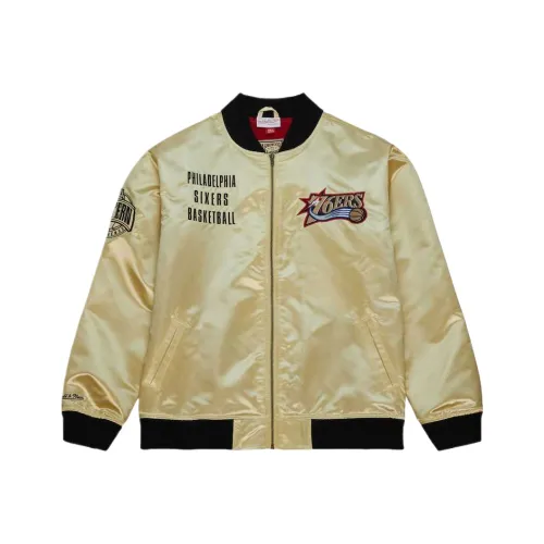 MITCHELL NESS Куртка Мужская Золотая