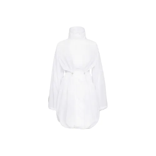 Alaia Белое Женское Пальто