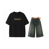 Чёрный + Винтажный синий