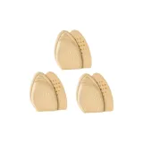 Бежевый, заостренный носок, 3 штуки