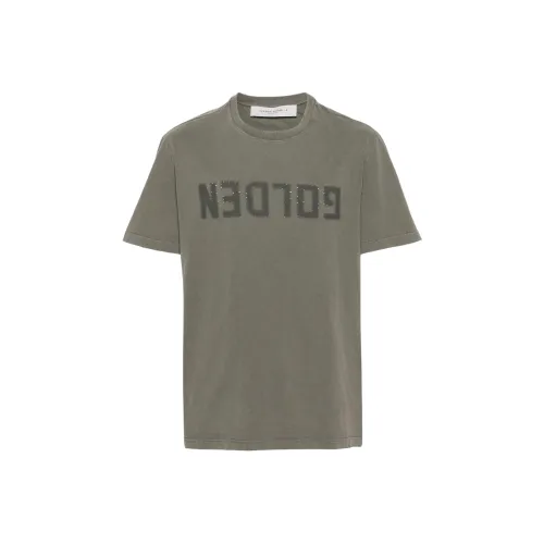 Golden Goose T-Shirt Мужской Зеленый