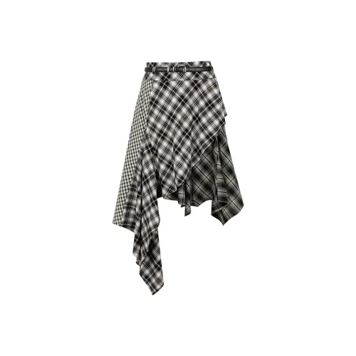 Pa33word Повседневный Длинный Юбка Женские