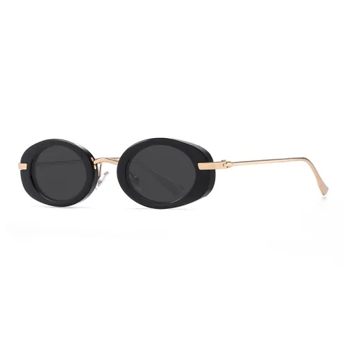 PRETTYALLUSION Металл OVAL SUNGLASSES Женские