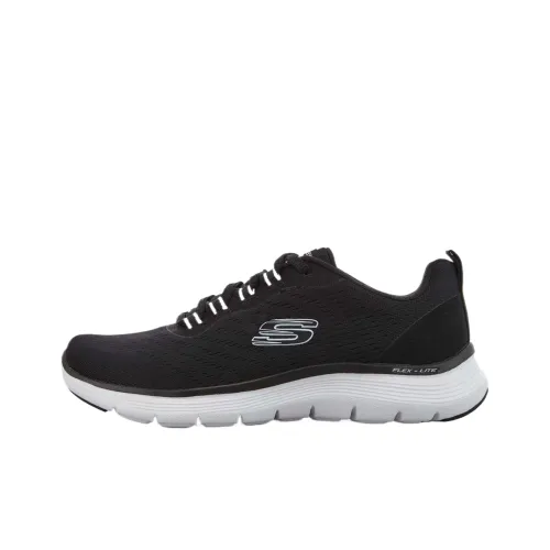 Skechers Flex Appeal 5,0 Амортизация Износостойкий Низкий Топ Повседневная Обувь Женская Черная