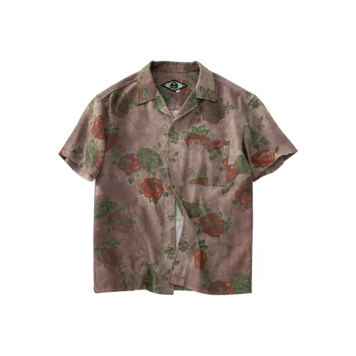 SOARIN YUPPIE VIBRANT Цветочный Мужские Рубашки